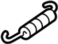 Image of Spring. Brake. RETURN. SHOE. Parking. #4. 2WD. 4WD. A spring. image for your Hyundai