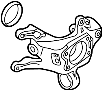 Image of Knuckle. Carrier. (Left, Rear). A Knuckle used on a. image for your 2022 Hyundai Palisade   