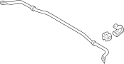Image of Suspension Stabilizer Bar (Right, Rear) image for your 2012 Hyundai Tucson 2.4L A/T AWD Limited Sport Utility 