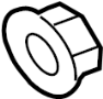 View Nut. (Rear, Lower) Full-Sized Product Image