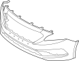 Image of Bumper Cover (Front, Lower) image for your 2005 Hyundai XG350   