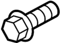 View Bolt. Support. Radiator. Air. Mount. (Front, Rear, Upper, Lower) Full-Sized Product Image
