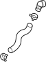 Image of Radiator Coolant Hose (Upper, Lower) image for your Hyundai