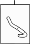 Image of Hose. (Right, Upper, Lower). Flexible Hose that is. image for your 2021 Hyundai Veloster N   