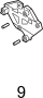 Image of A/C Compressor Bolt Sleeve image for your 2016 Hyundai Sonata   