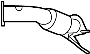Image of Muffler. Exhaust. Pipe. (Front). Exhaust Intermediate. image for your 2012 Hyundai Tucson   