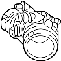 View Engine Air Intake Hose Full-Sized Product Image