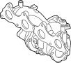 282312B770 Exhaust Manifold. Turbocharger.