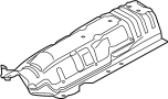 Image of Shield. Heat. Protector. Floor. Exhaust. (Front). Exhaust Heat Shield. image for your 2012 Hyundai Tucson 2.4L A/T FWD GLS Sport Utility 