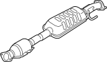 Image of Catalytic Converter image for your 2012 Hyundai Tucson   
