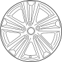Image of Wheel image for your 2020 Hyundai Venue  SEL Sport Utility 