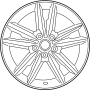 Image of Wheel image for your 2017 Hyundai Accent   