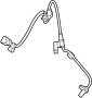Image of ABS Wheel Speed Sensor (Right, Front) image for your 2015 Hyundai Sonata   