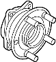 View Wheel Bearing and Hub Assembly (Front) Full-Sized Product Image