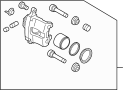Image of Disc Brake Caliper (Left) image for your 2017 Hyundai Veloster 1.6L A/T Turbo Hatchback 