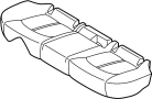 Image of Seat Cover (Rear) image for your 2015 Hyundai Veloster  Tech Hatchback 