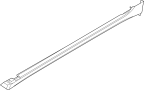 View GARNISH ASSY., L. SIDE SILL   *B607M*(COSMIC BLUE METALLIC).  Full-Sized Product Image 1 of 1