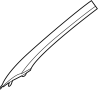 Image of Body A-Pillar Trim Panel (Left, Front) image for your 2011 Hyundai Genesis Coupe 3.8L V6 A/T 3.8 Grand Touring Coupe 