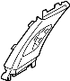 Image of Door Pillar Post Trim Set (Right, Upper) image for your 2012 Hyundai Santa Fe   