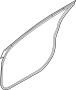 Image of Door Seal (Right, Front) image for your Hyundai