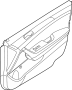 Image of Door Interior Trim Panel (Right, Front) image for your 2011 Hyundai Elantra   