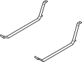 Image of Fuel Tank Strap (Left) image for your Hyundai Tiburon  