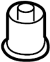 Image of Bushing. Suspension. Crossmember. (Rear). A rubber ring with a. image for your 2011 Hyundai Tucson  GLS Sport Utility 