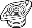 Image of Suspension Shock Absorber Mount (Upper) image for your 2016 Hyundai Elantra   