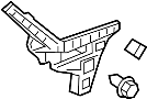 Image of Bumper Guide (Right, Rear, Lower) image for your 2016 Hyundai Sonata   