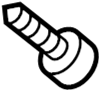 View Screw. Cover. Bolt. Bracket. Bumper. (Upper, Lower) Full-Sized Product Image