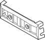 Image of License Plate Bracket (Front) image for your 2011 Hyundai Genesis   