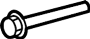 View A/C Compressor Bolt Full-Sized Product Image