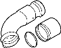 Image of Engine Air Intake Hose (Front) image for your 2023 Hyundai Santa Fe   