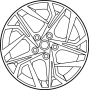 Image of Wheel image for your Hyundai Tiburon  