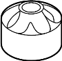 Image of Suspension Control Arm Bushing (Front, Rear, Lower) image for your 2022 Hyundai Sonata   