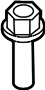 View Suspension Control Arm Bolt (Front, Rear, Upper, Lower) Full-Sized Product Image