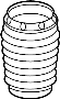 View Suspension Strut Bellows (Front) Full-Sized Product Image