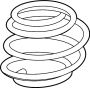 Image of Coil Spring (Front) image for your 2015 Hyundai Sonata   