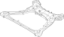 Image of Suspension Subframe Crossmember image for your Hyundai Elantra  