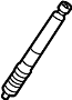 56512L0000 Rack And Pinion Steering Pinion Shaft (Lower)