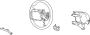 Image of Steering Wheel image for your 2011 Hyundai Genesis Coupe   