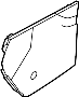 View Cover Assembly - Floor Console Side. (Rear) Full-Sized Product Image 1 of 1