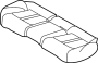Image of Seat Cover (Rear) image for your Hyundai