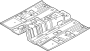Image of Floor Pan Reinforcement image for your 2011 Hyundai Tucson   