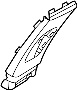 Image of Door Pillar Post Trim Set (Left, Upper) image for your 2012 Hyundai Santa Fe   