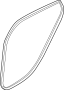 Image of Door Seal (Left, Rear) image for your 2017 Hyundai Sonata   