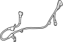 Image of ABS Wheel Speed Sensor Wiring Harness (Right, Rear) image for your 2022 Hyundai Sonata  SEL Sedan 