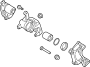 View Disc Brake Caliper (Left, Rear) Full-Sized Product Image