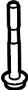 View Suspension Crossmember Bolt (Rear, Lower) Full-Sized Product Image