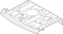 Image of Package Tray (Rear) image for your 2008 Hyundai Azera   